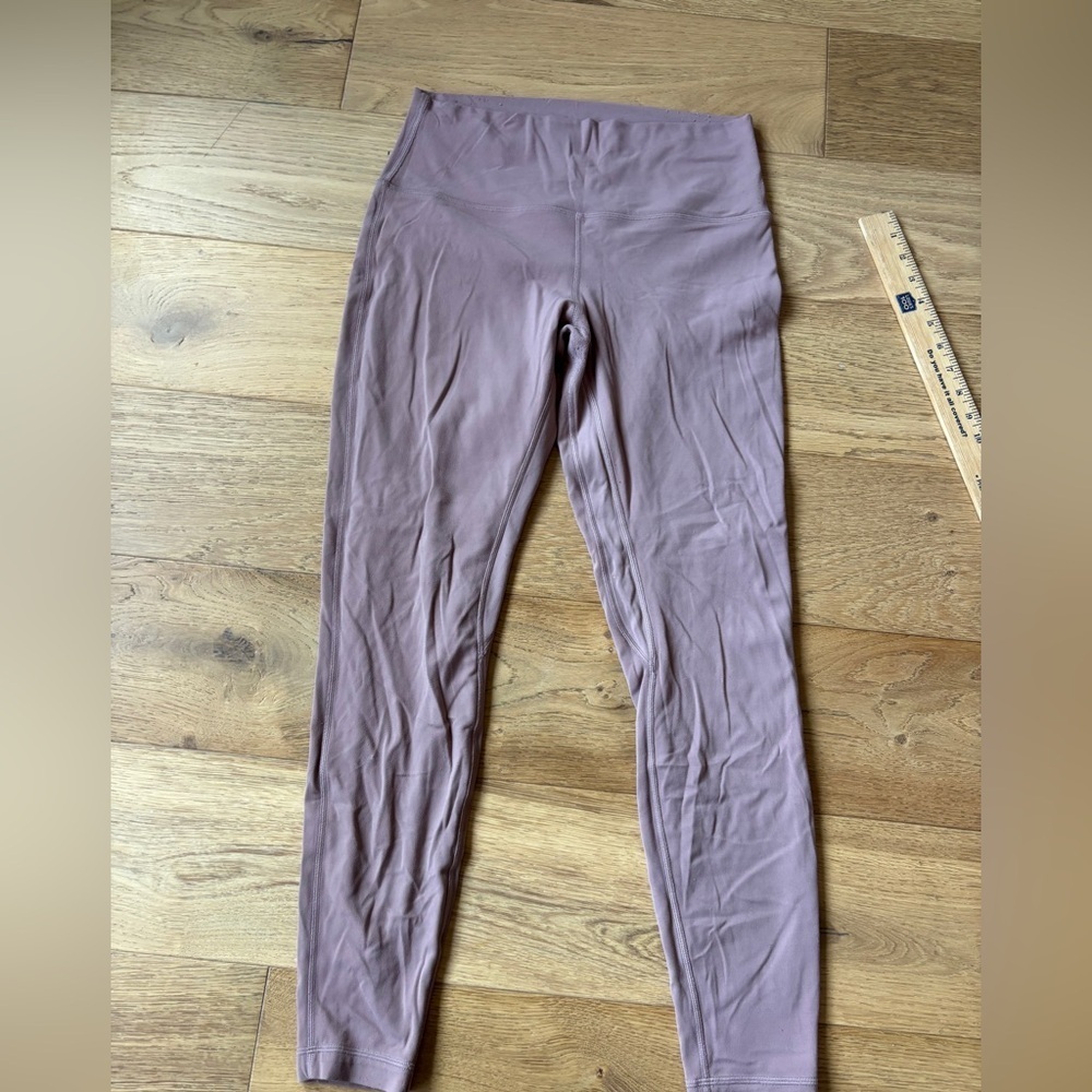Lululemon align double lined Nulu fabric leggings 10 w5ctis
